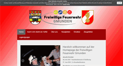 Desktop Screenshot of ff-gmunden.at